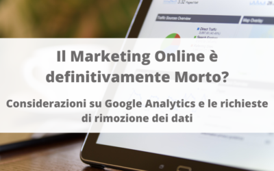 Il Marketing Online è definitivamente Morto?